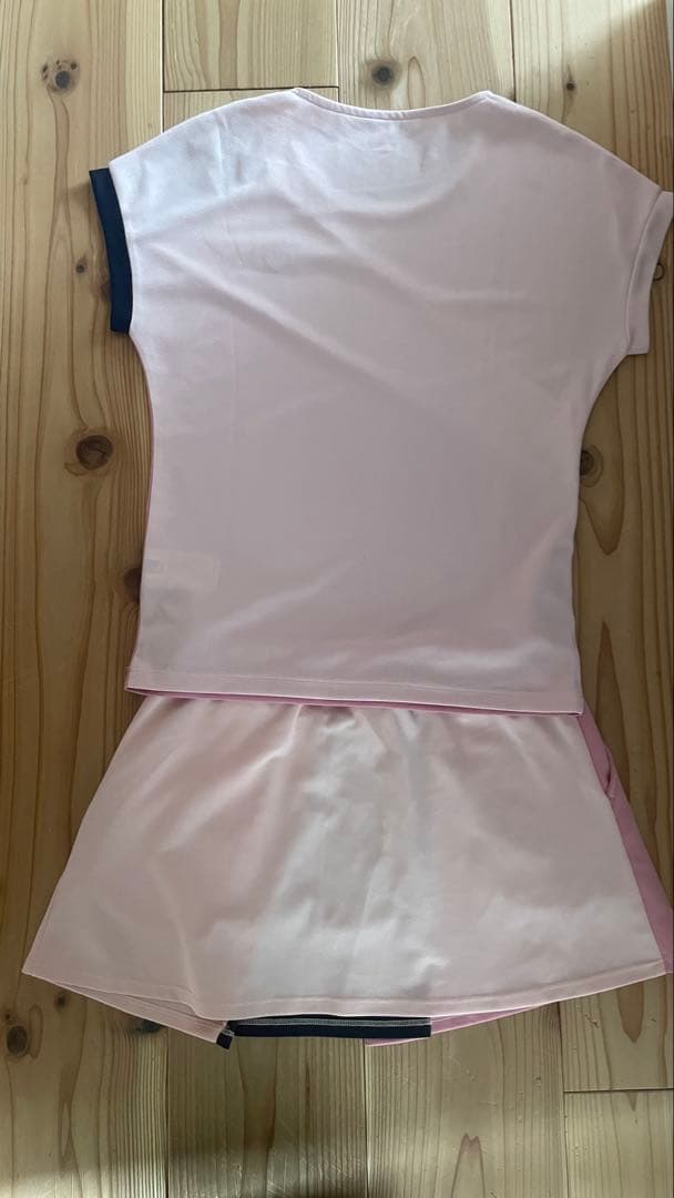 FILA テニスウエア　セットアップ　レディース　 M 試合　かわいい　ピンク