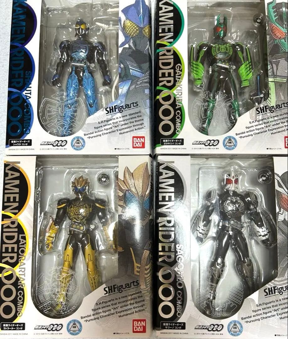 中古　S.H.Figuarts 仮面ライダーオーズ　9点セット　フィギュアーツ