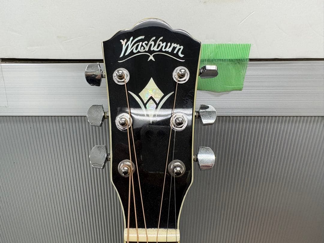 Washburn WD10SB ブラック　アコースティックギター