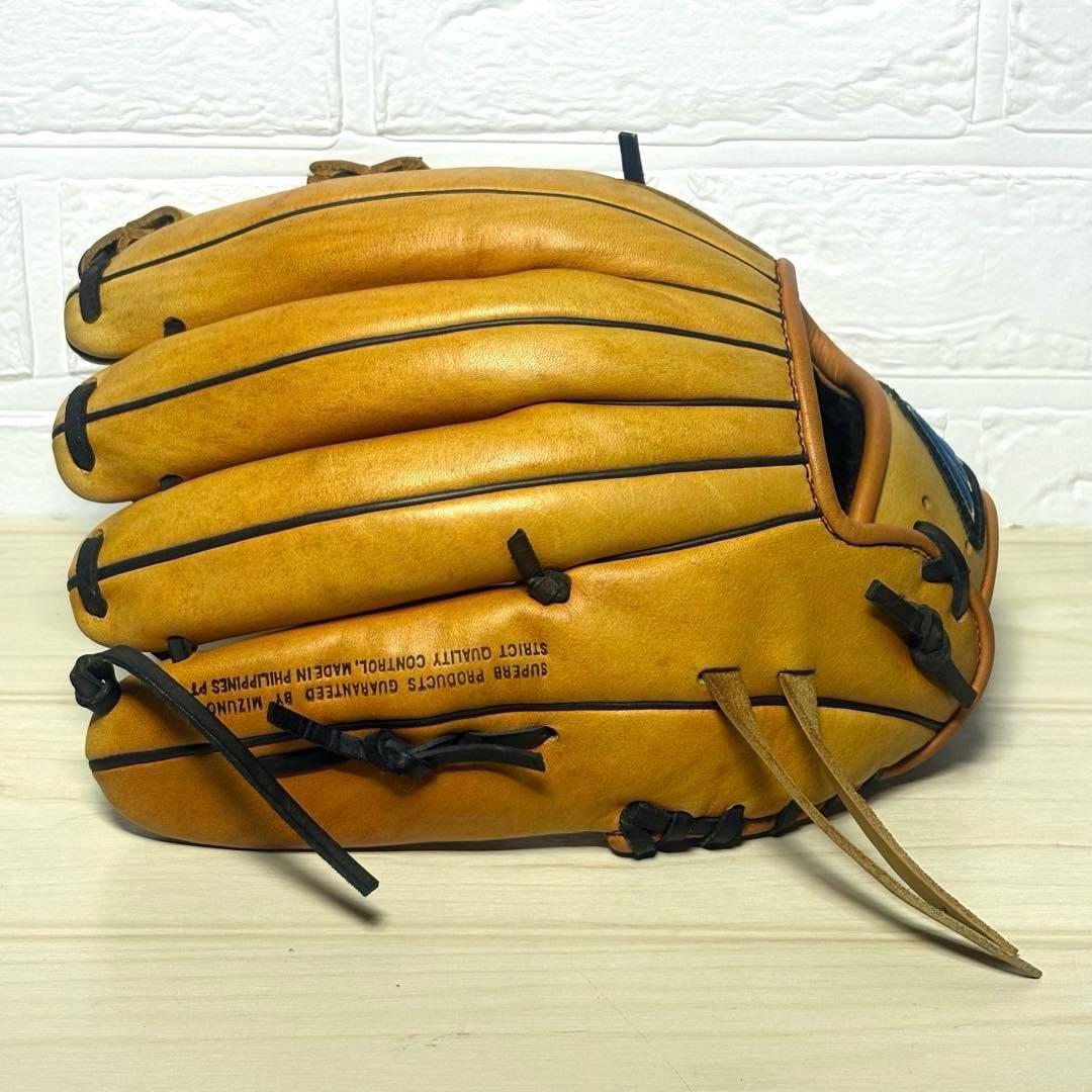 ミズノ ビューリーグ 松井秀喜モデル ゴジラ型ウェブ 外野用 軟式 グローブ