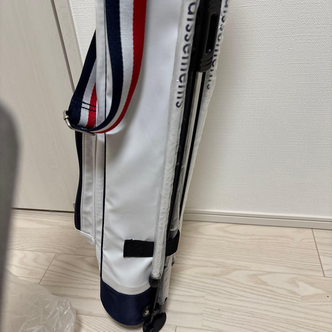【新品未使用】23KU GOLF セルフスタンドバックストライプデザイン