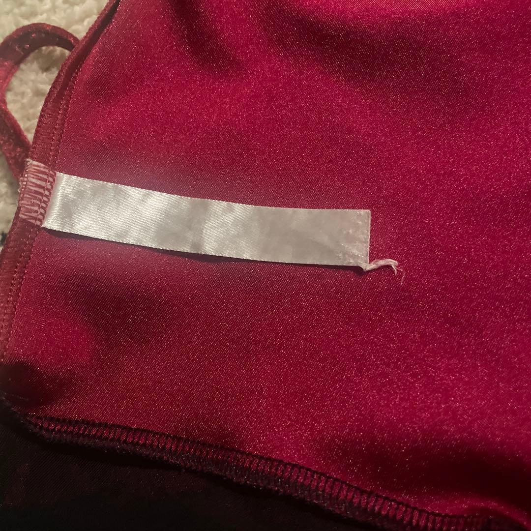 Yumiko レオタード　バレエ　赤