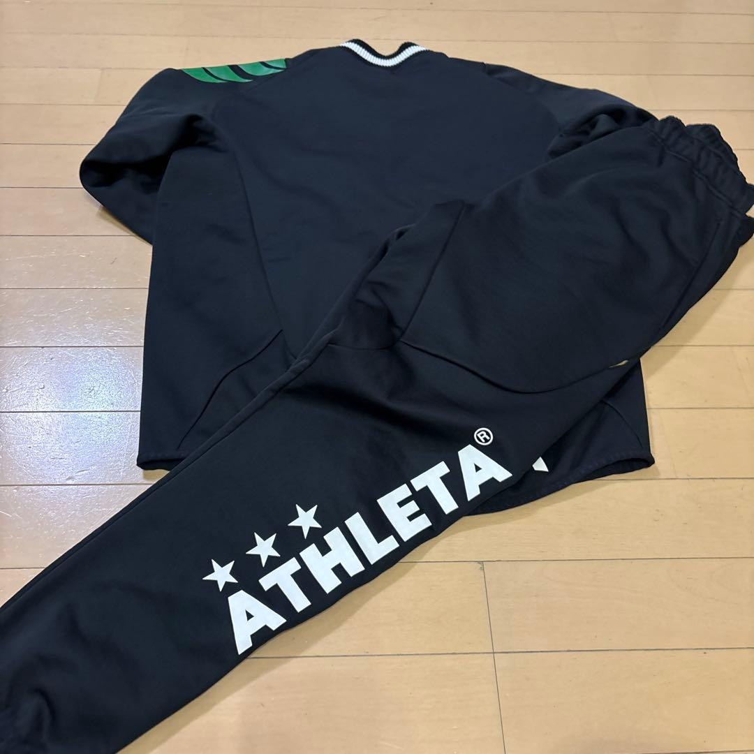 【美品】ATHLETA ジャケットセット S 黒