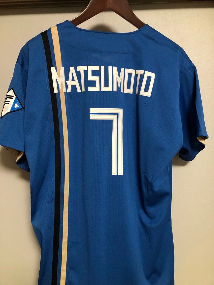 松本剛　北海道　日本ハム　ビジター　L