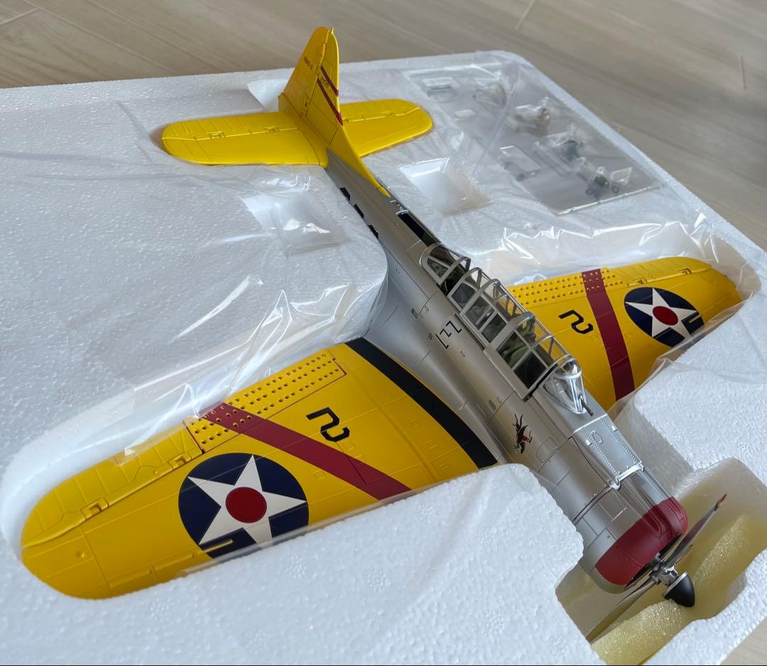 絶版新品希少　ホビーマスター 1/32 米海軍 SBD-2 空母レキシントン