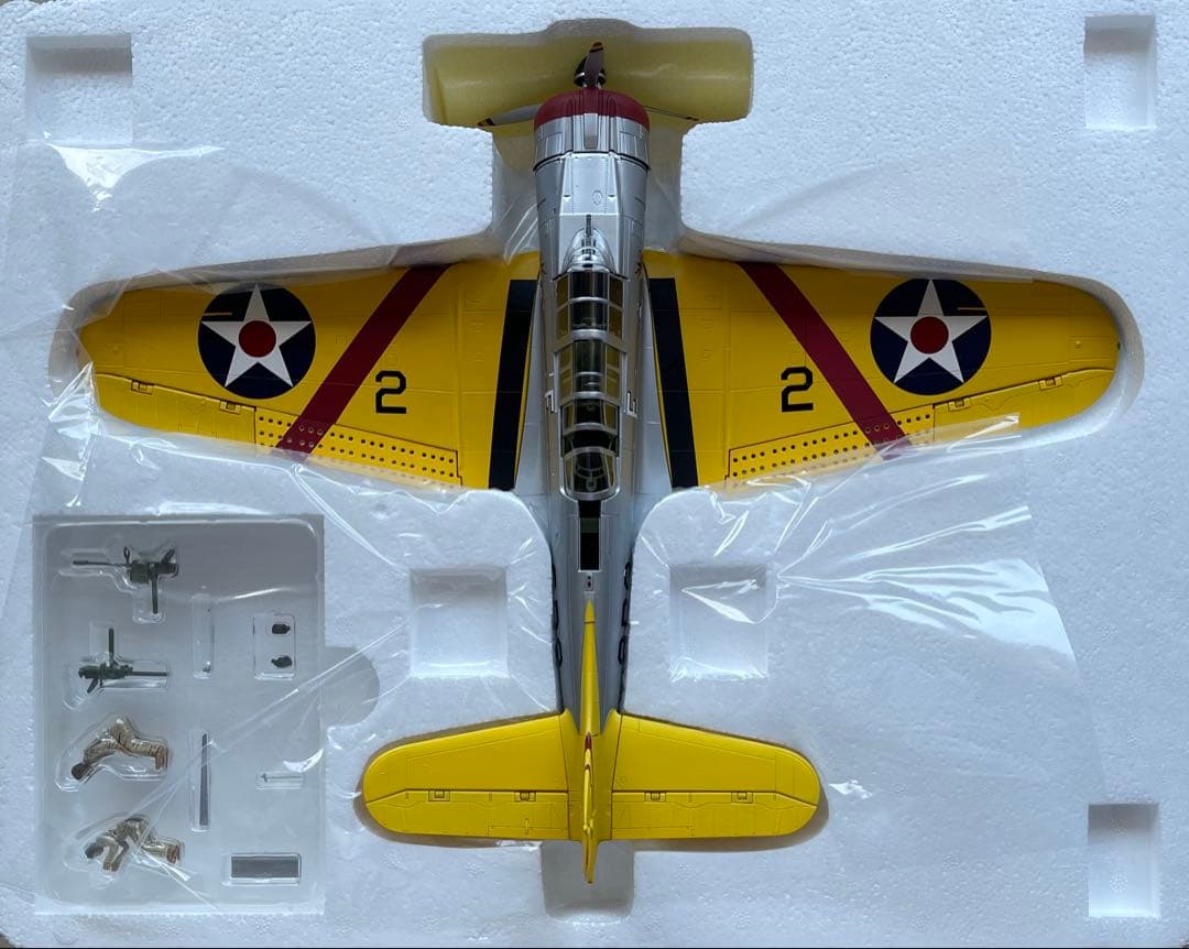 絶版新品希少　ホビーマスター 1/32 米海軍 SBD-2 空母レキシントン