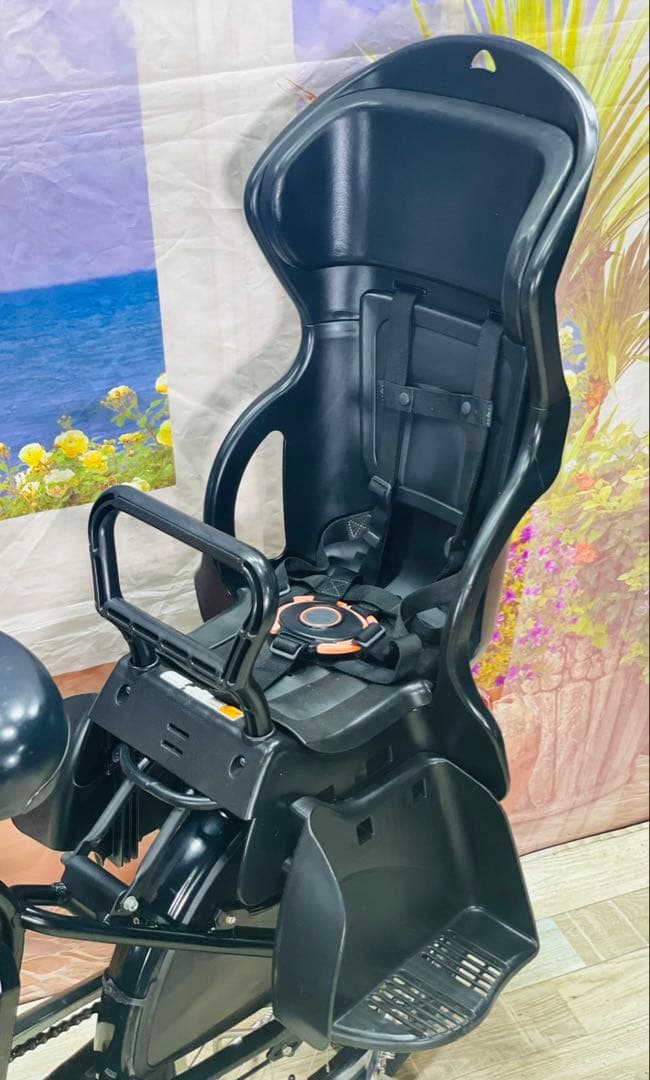 Y2453超特価！アンジェリーノ⭐️ブリヂストン子供乗せ電動アシスト自転車