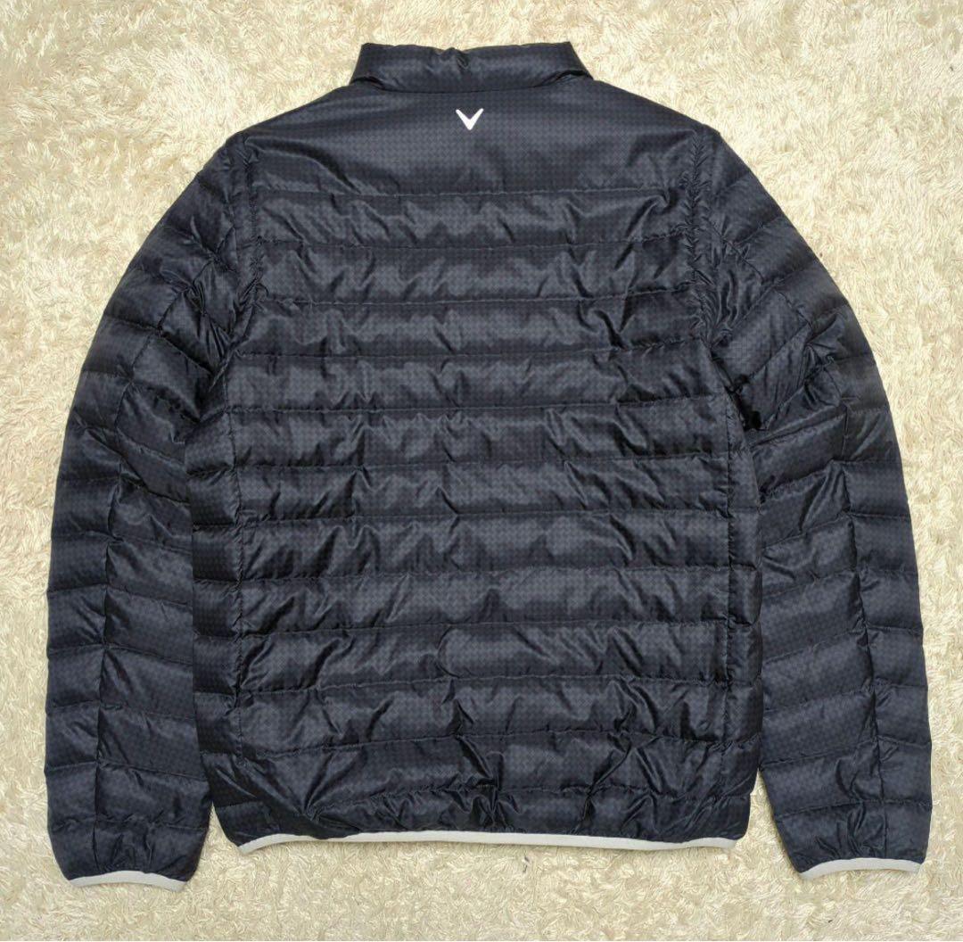 【美品】キャロウェイ ダウンジャケット ベスト 2way ネイビー XL