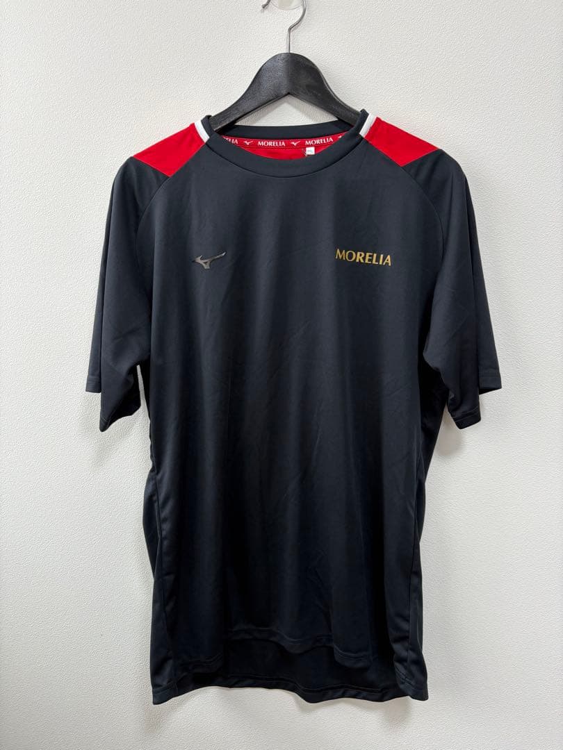 【2XL】新品 2枚セット MIZUNO MORELIA トレーニングシャツ 黒