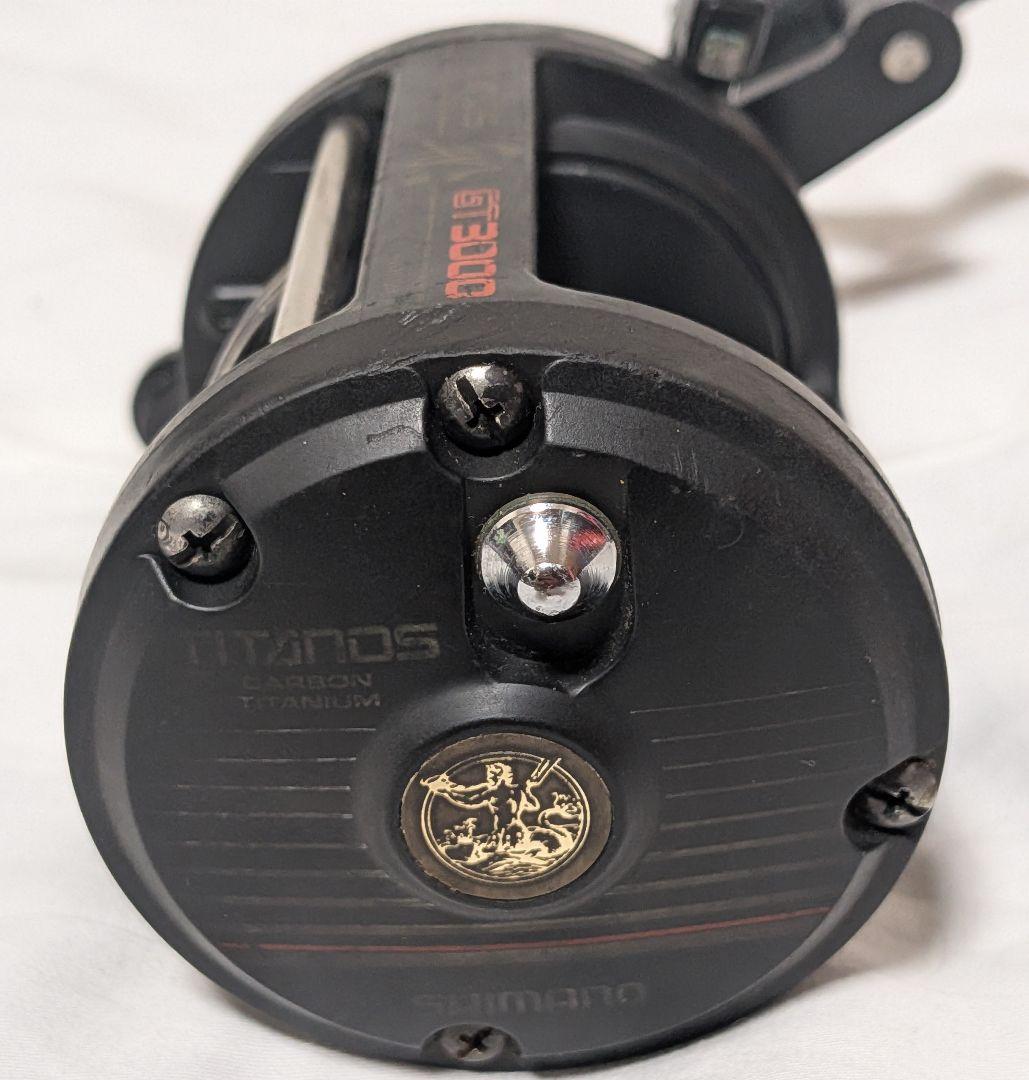 レア品シマノチタノス船GT3000両軸リール