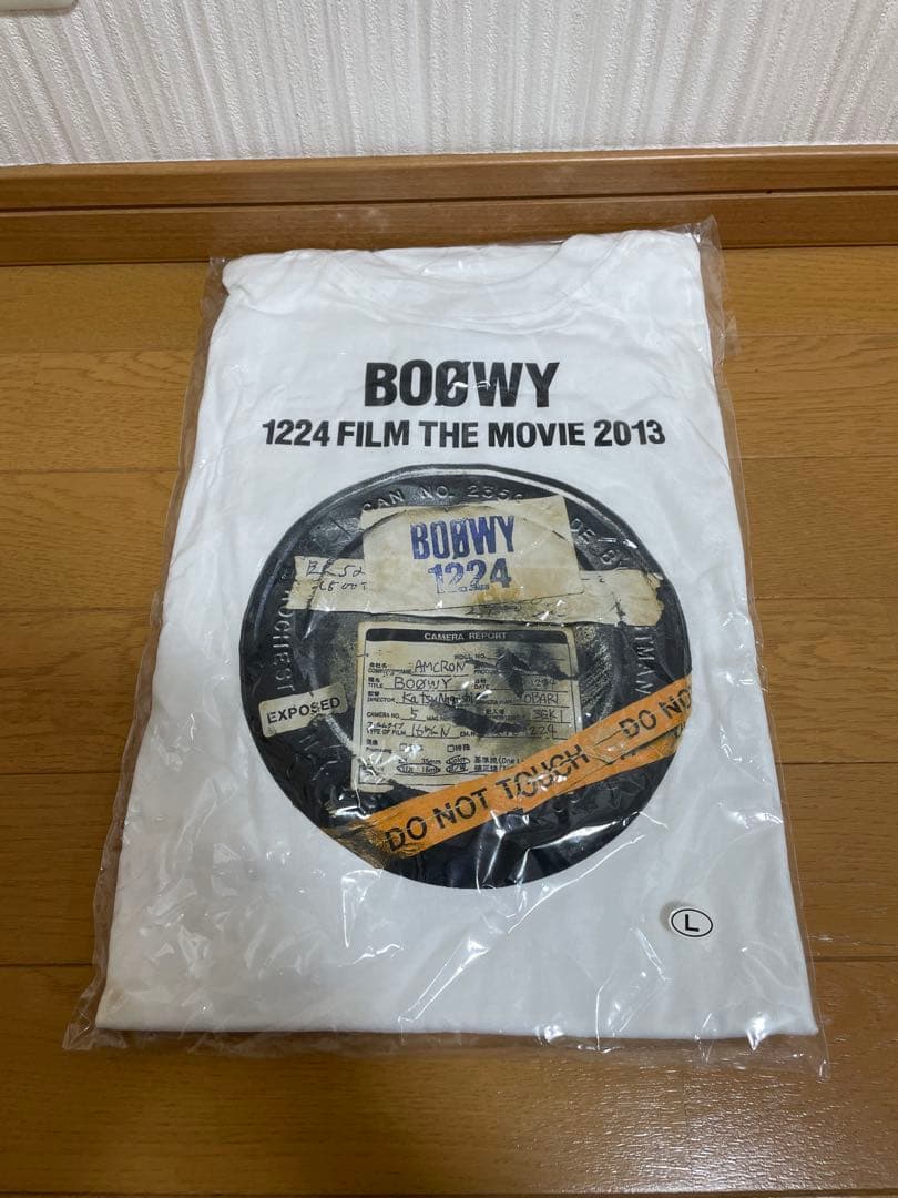 BOØWY 1224 FILM THE MOVIE 2013 Tシャツ Lサイズ