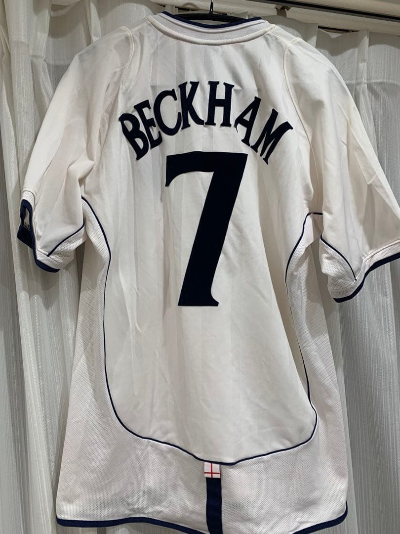 ベッカム ユニフォーム イングランド代表 2002年 日韓w杯