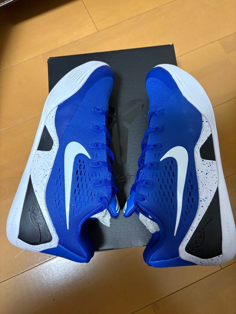 シューズ(男性用) Nike Kobe 9 Elite Low \"Game /White\"