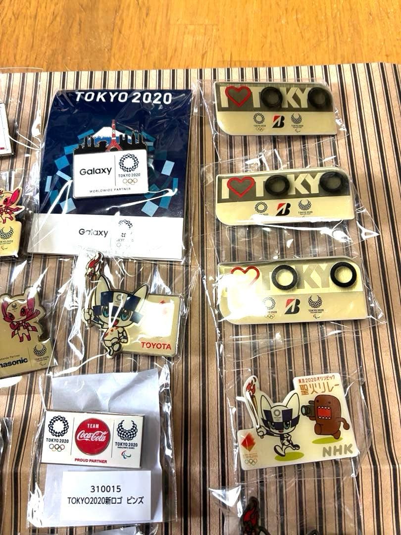 ★新品未使用★ ☆非売品☆東京2020オリンピック 企業コラボ企画☆ピンバッジ