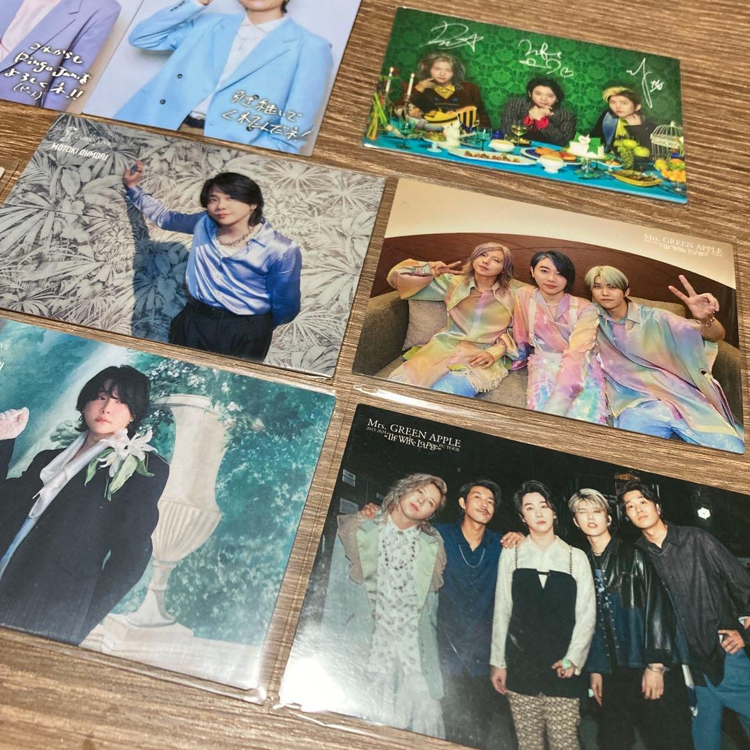 ミュージシャン 写真カードセット 10枚A