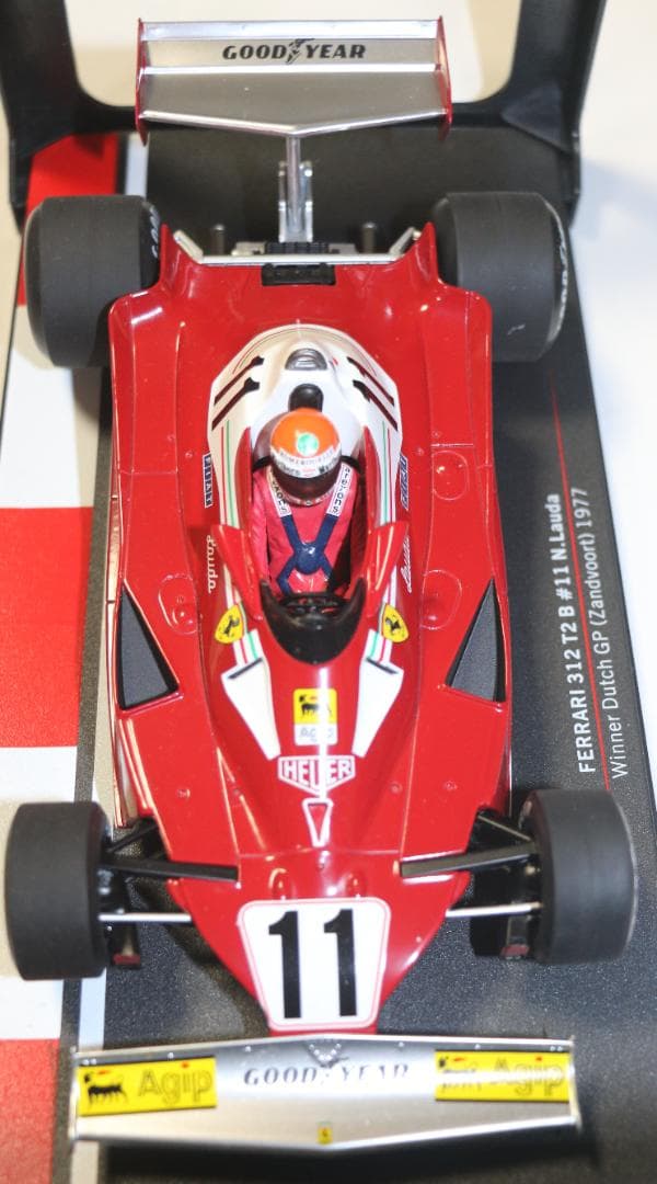 モデルカークラブ製ビックスケール１／１８　フェラーリ３１２Ｔ１Ｂ　ダイキャスト製