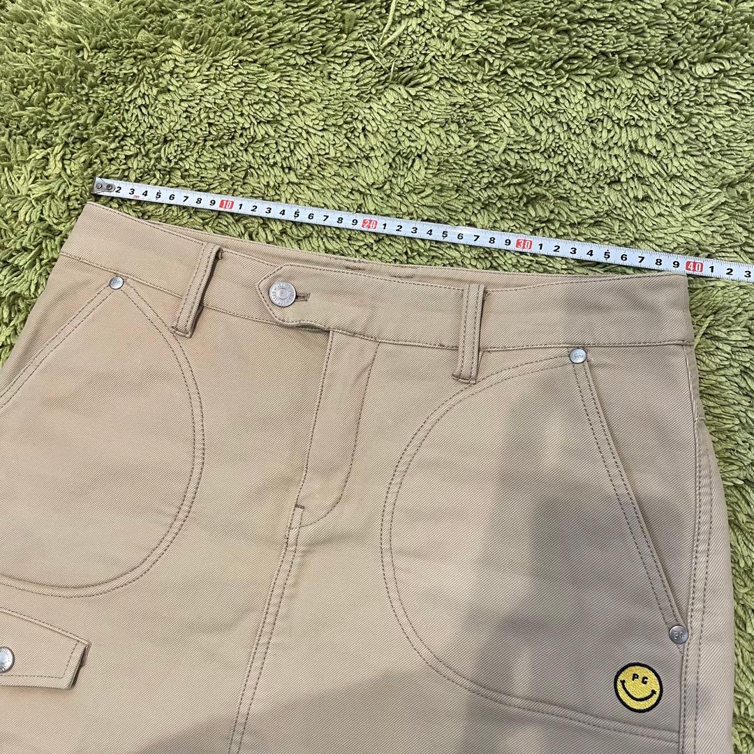 パーリーゲイツ PEARLYGATES スカート ベージュ 裏起毛 サイズ1