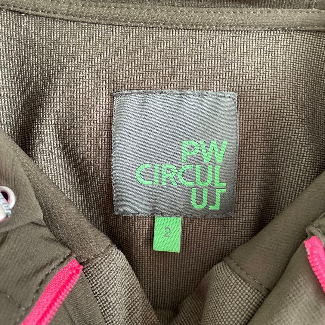 PW CIRCULUS ピーダブリュサーキュラス ハーフジップジャケット