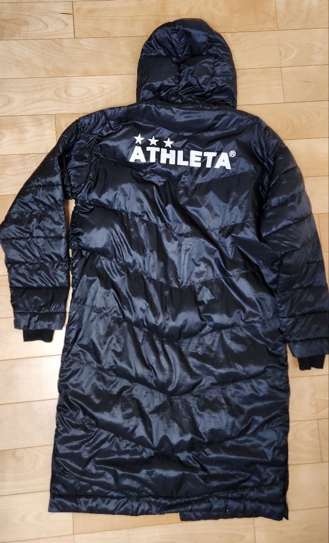 ATHLETA ベンチコート ブラック 160