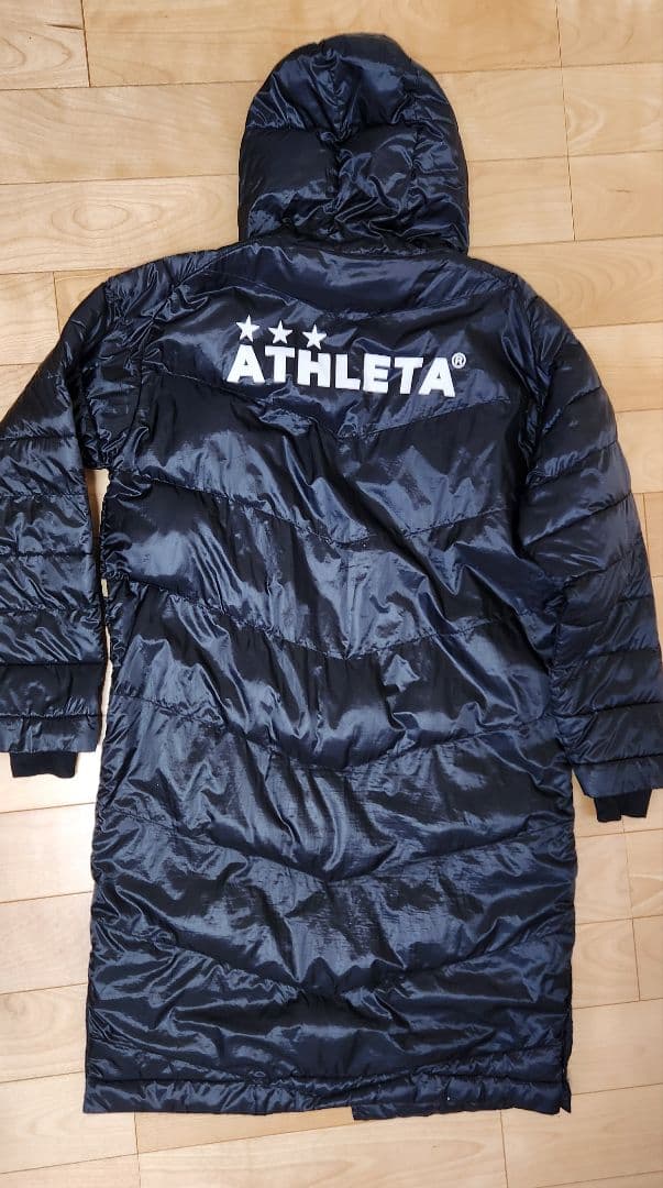 ATHLETA ベンチコート ブラック 160