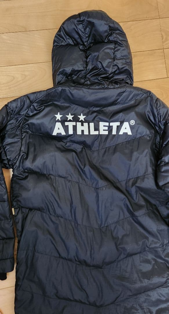 ATHLETA ベンチコート ブラック 160