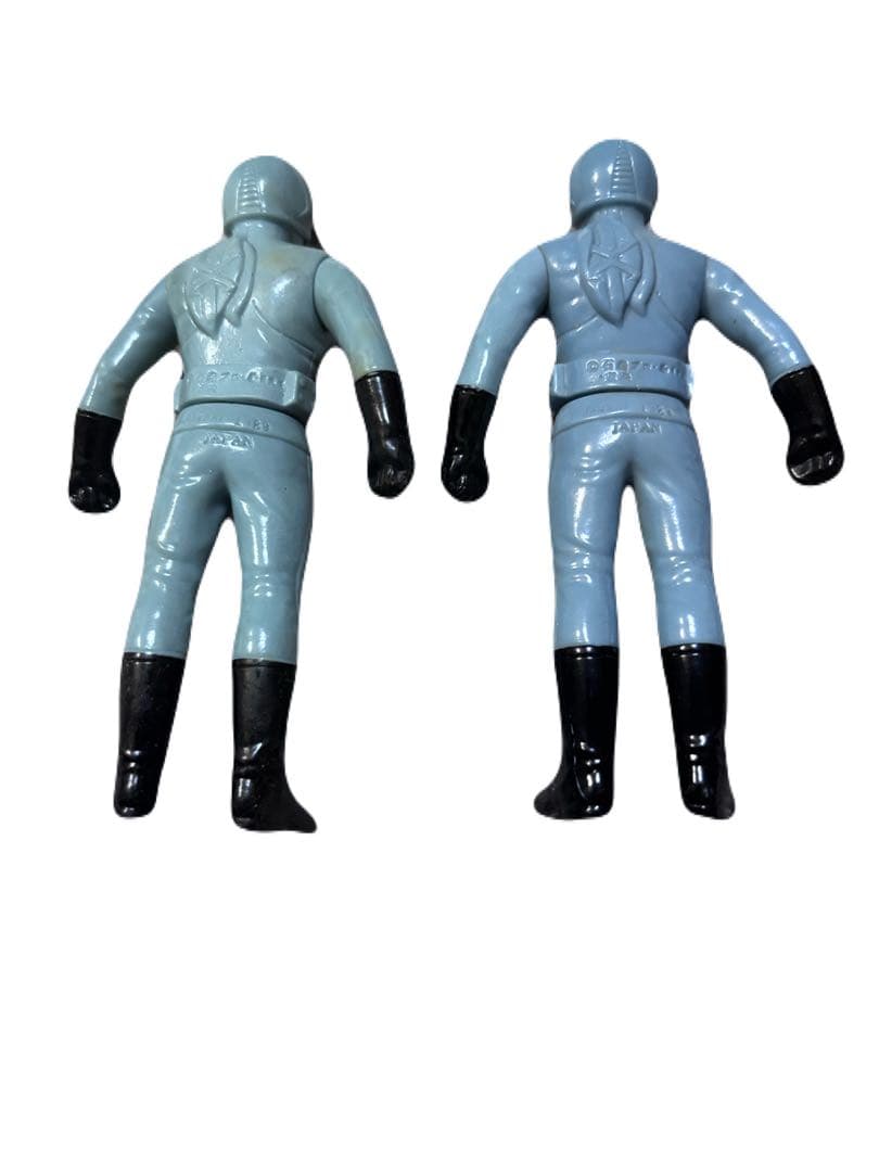 【当時物】仮面ライダー ミニソフビ 10体セット バンダイ 日本製 1980年代