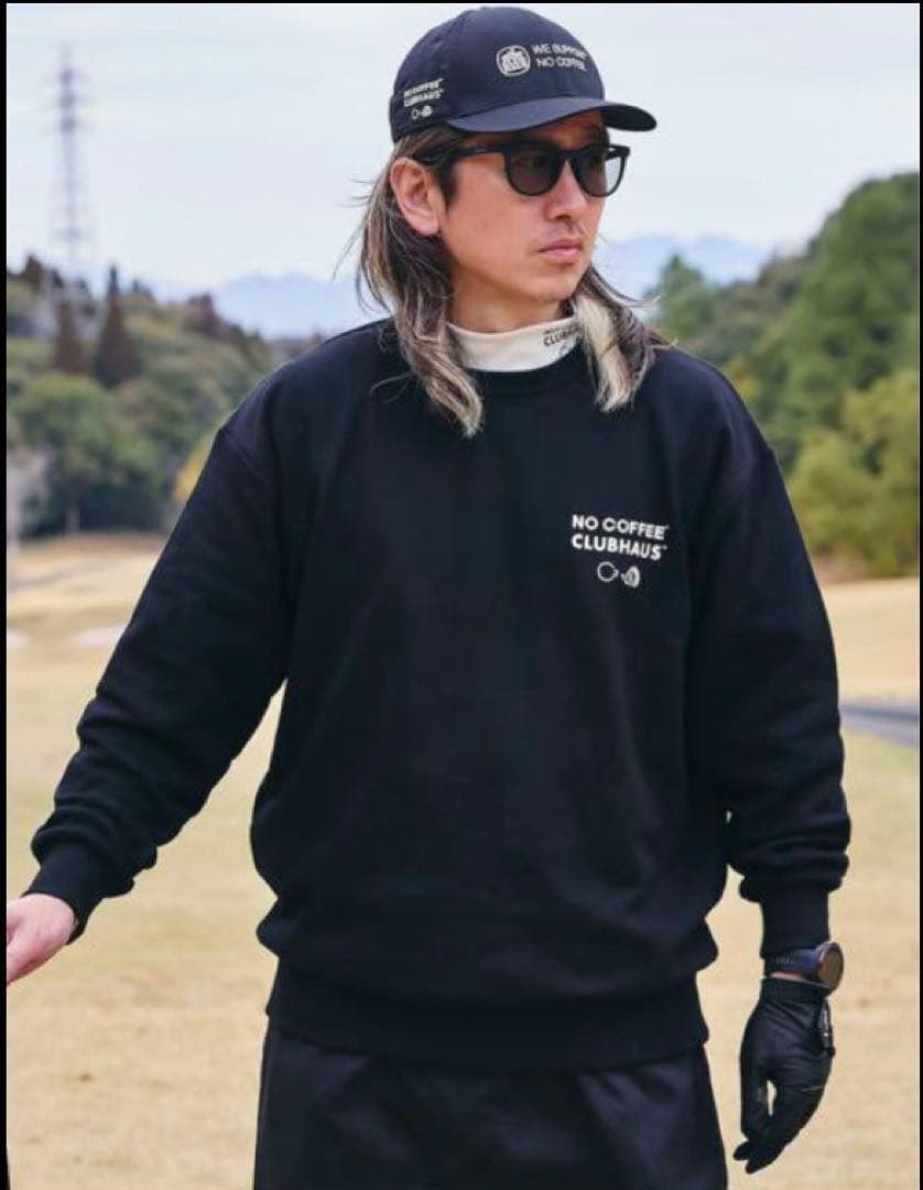【レア‼️】NO COFFEE × CLUBHAUS スウェット　M