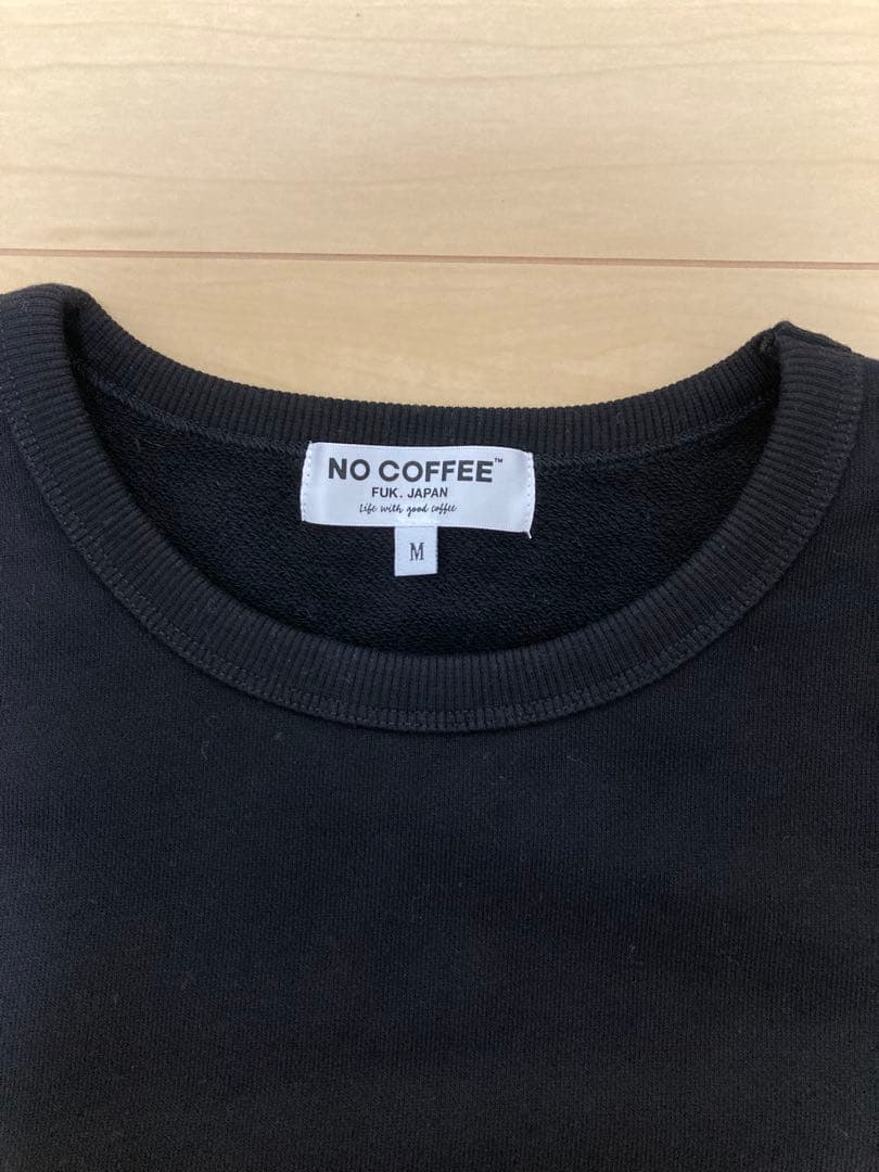 【レア‼️】NO COFFEE × CLUBHAUS スウェット　M