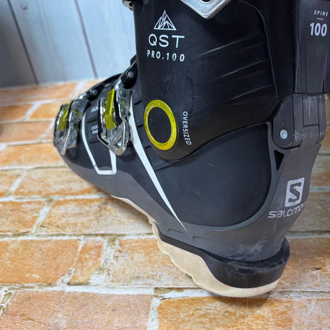 Salomon QST PRO 100 スキー ブーツ 靴 ケース付き