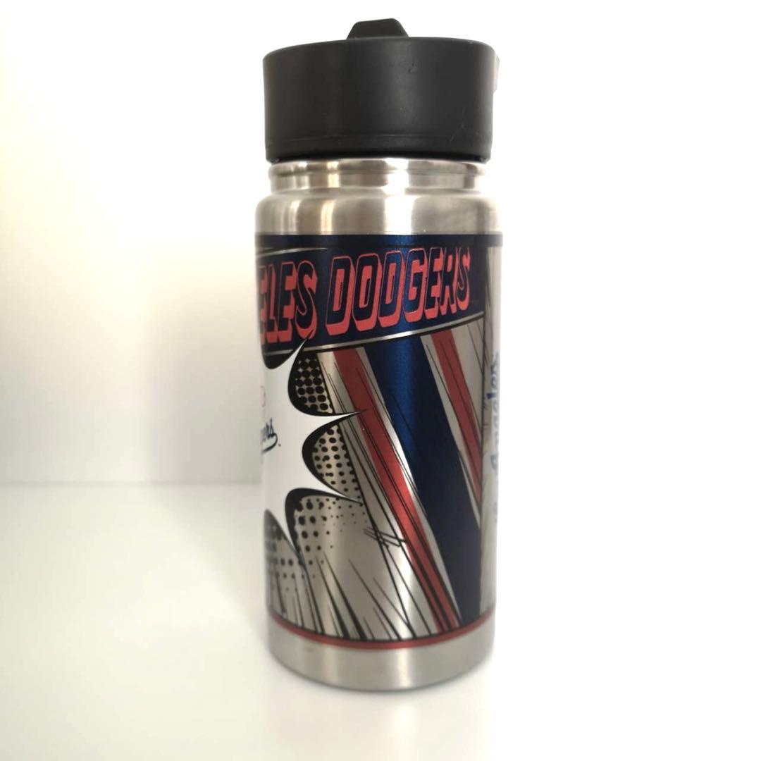 LAドジャース 公式ステンレスボール＋ネックストラップ【セット売り】