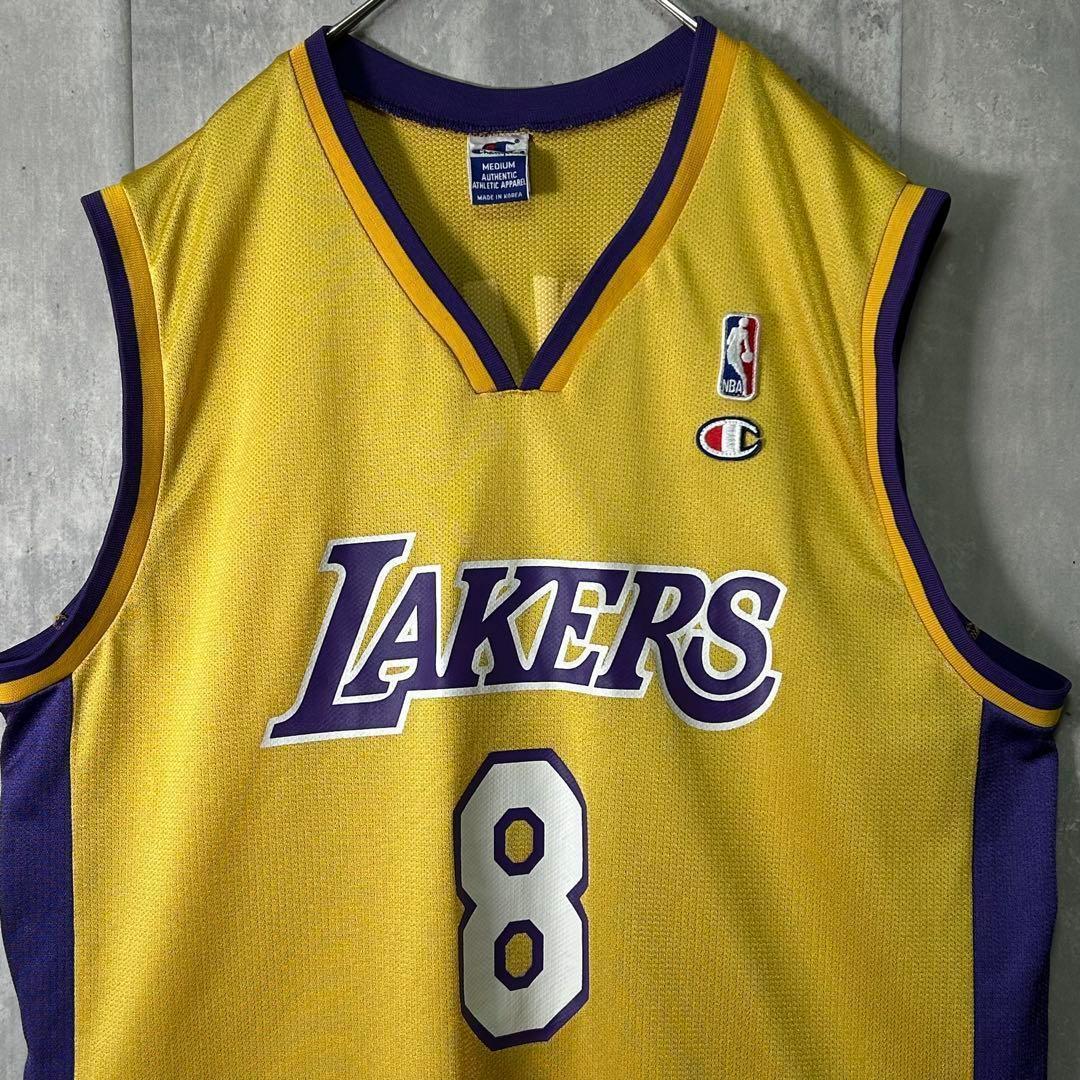 NBA コービーブライアント レイカーズ ユニフォーム #8 Champion