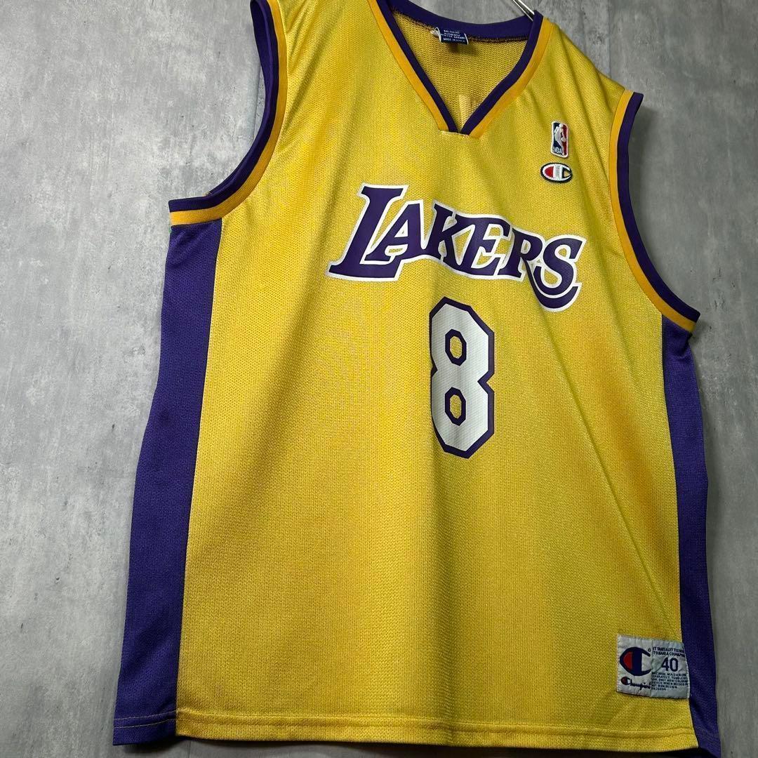 NBA コービーブライアント レイカーズ ユニフォーム #8 Champion