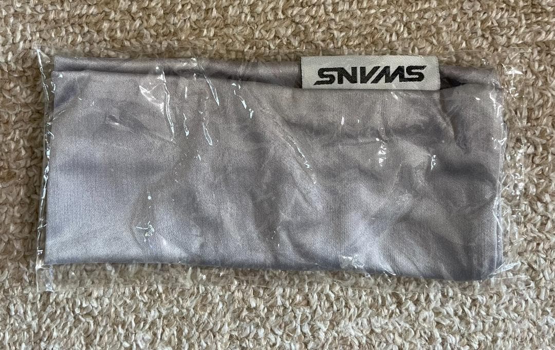 【使用1回】SWANS フォトクロミックゴーグル 花柄ストラップ