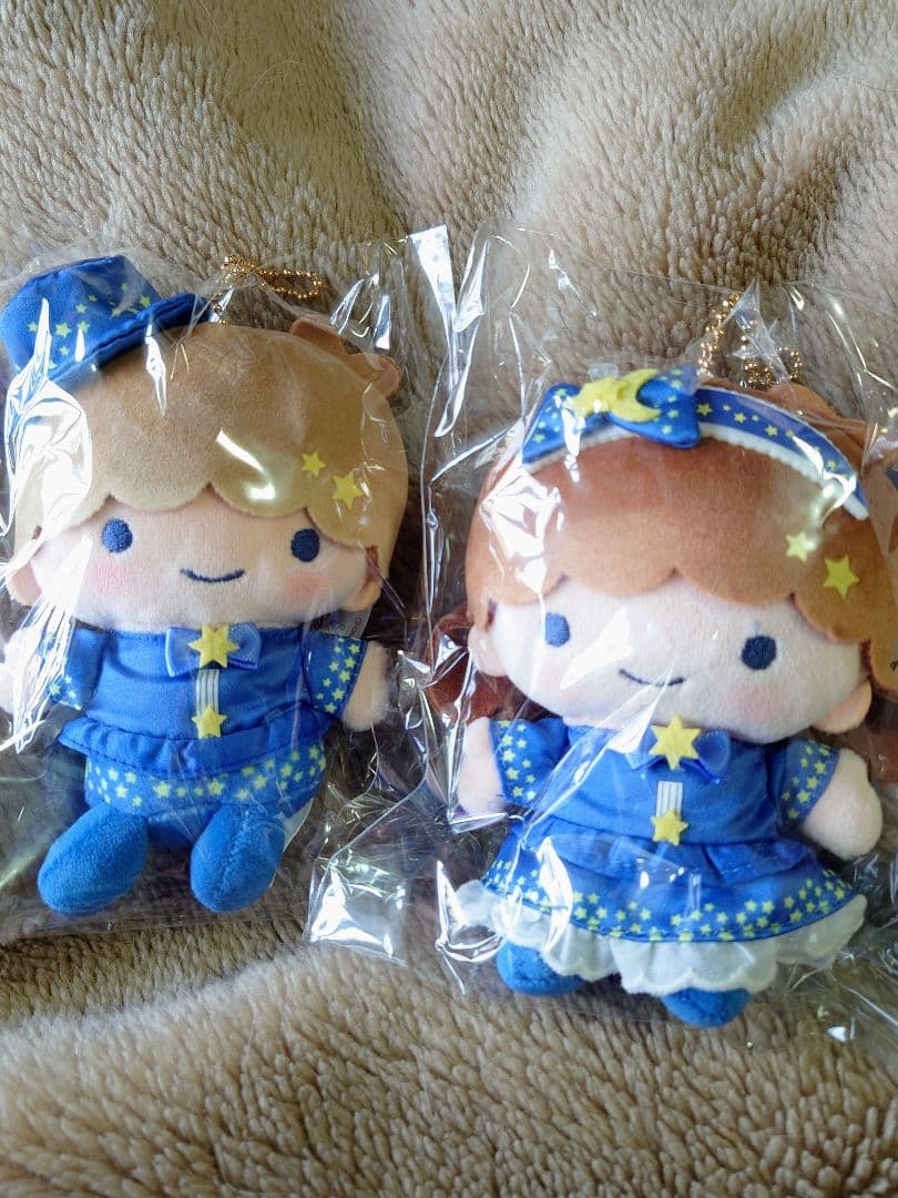 ❤リトルツインスターズ✨️夜空のぶとうかい むにゅぐるみマスコット 2個セット❤