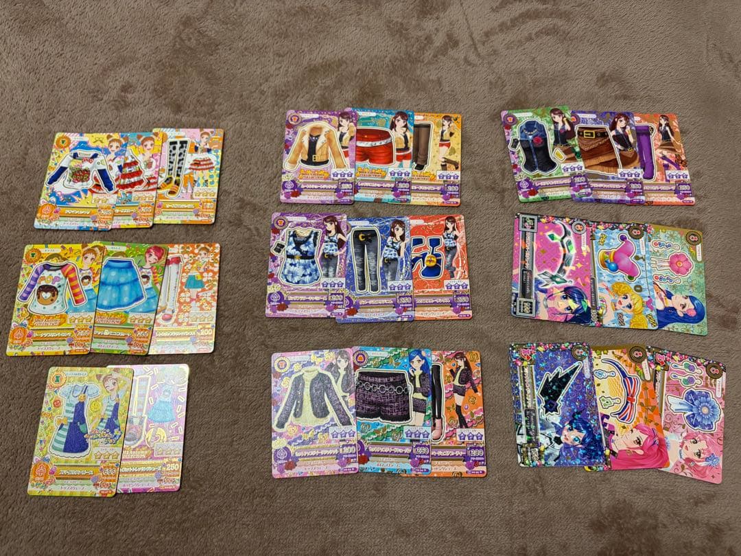 アイカツカード まとめ売り コーデコンプリート&アクセサリー