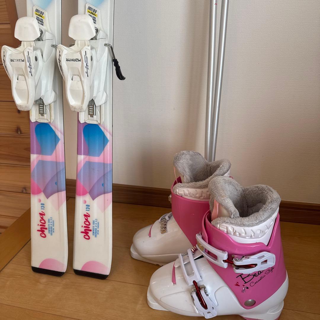 Völkl スキー板　130cm セット