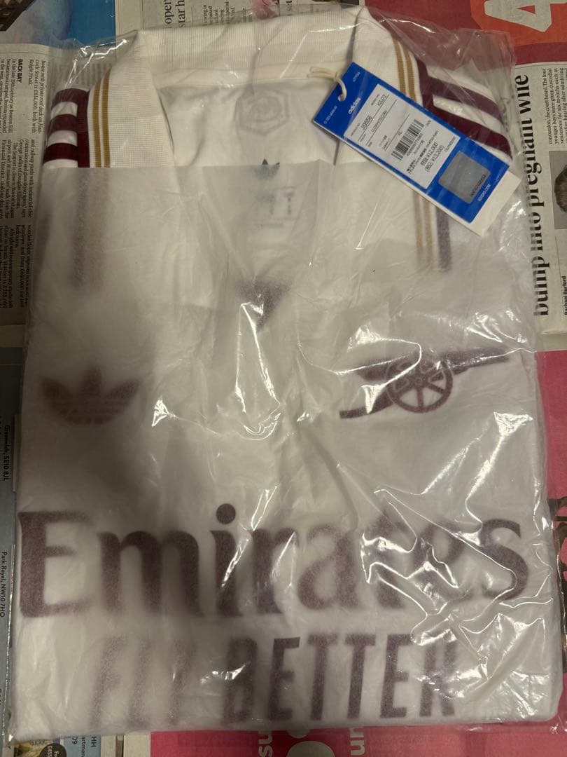 【新品XLサイズ】25-26 アーセナルFC 3rd ユニフォーム　JI9556
