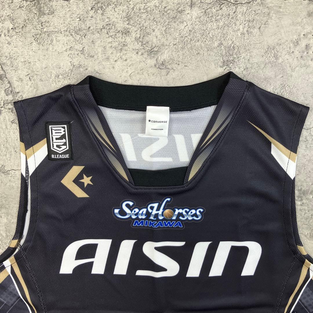 【未使用】シーホース三河 コリンズワース #5 ユニフォーム ホーム 黒 4XO
