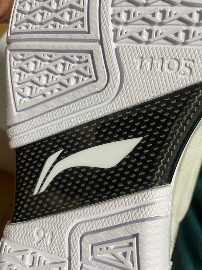 新品LIーNING WOW 1 リーニン　Dloグレー　US9.5