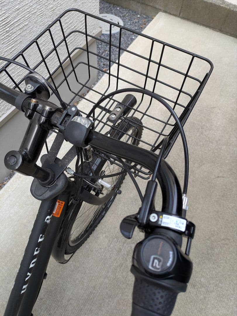 HYDEE.B 電動アシスト自転車 チャイルドシート付き+新品シート