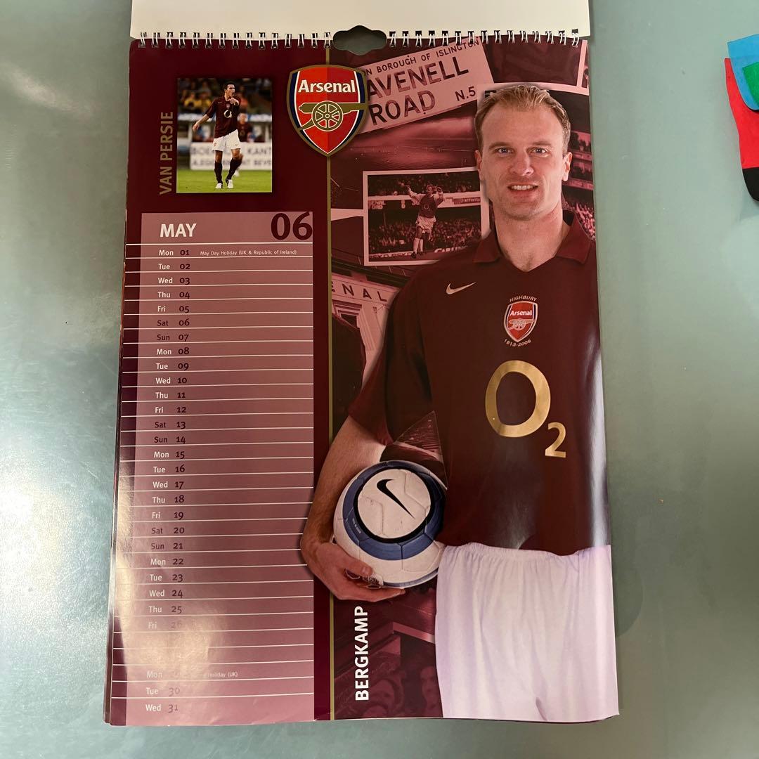 アーセナル　arsenal オフィシャル2006年カレンダー