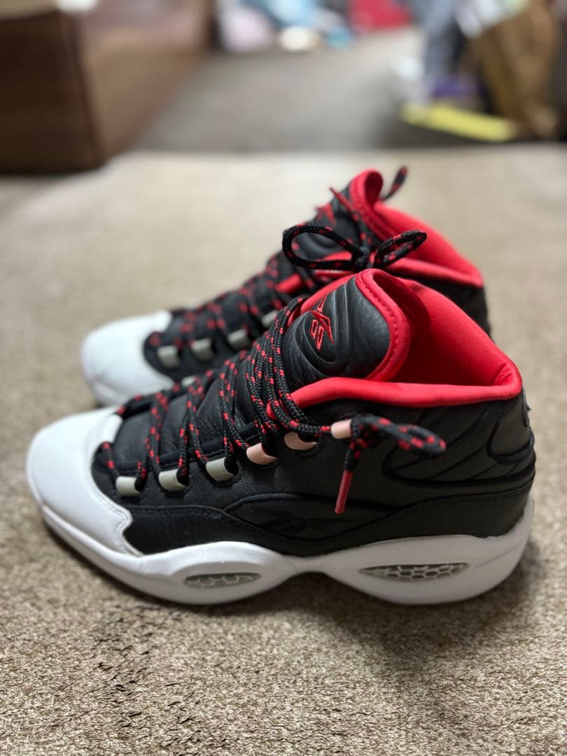 reebok question バスケットシューズ ブラック