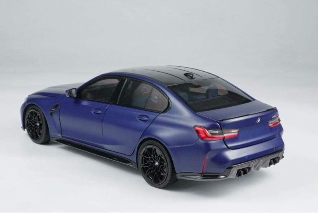 1/18 ミニチャンプス 2024  M3 G80 ダイキャストカーモデル