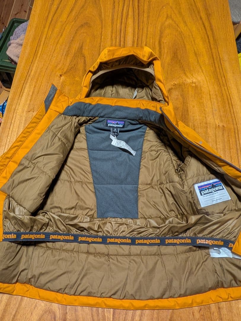 美品patagonia スノーショットジャケット＆パンツ上下セットサイズ120