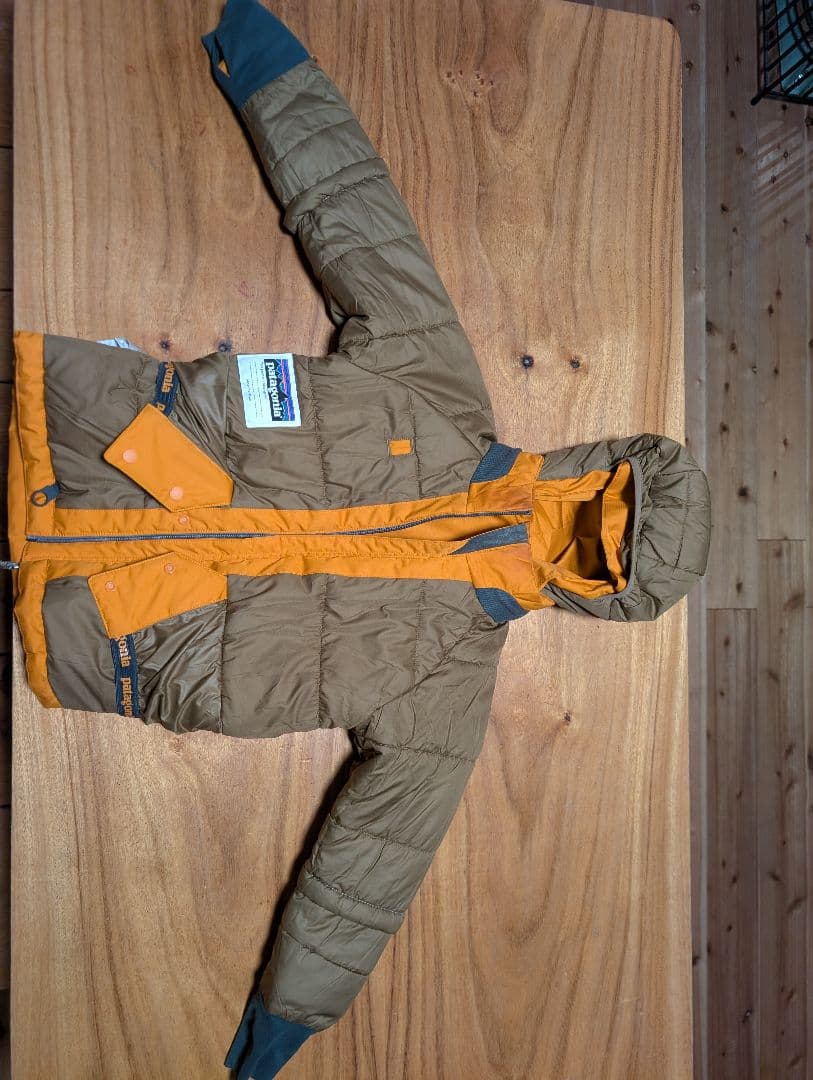 美品patagonia スノーショットジャケット＆パンツ上下セットサイズ120