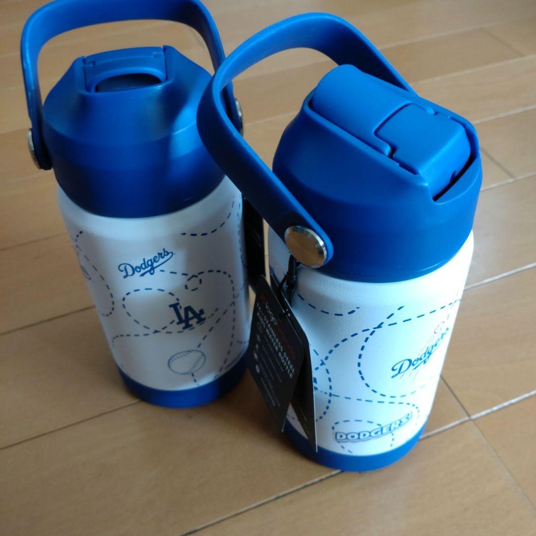 [新品]Dodgers ステンレス水筒 野球デザイン