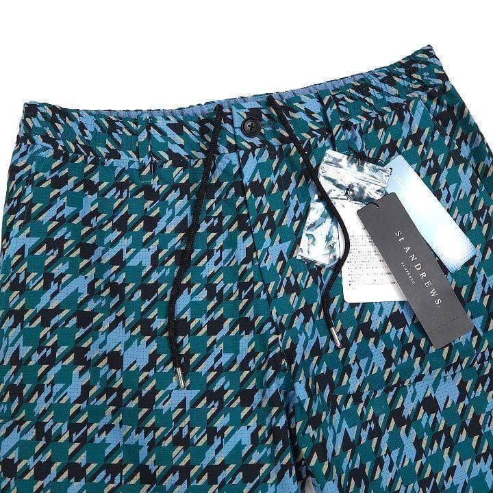 新品 セントアンドリュース クールドッツ 総柄 ハーフパンツ 通気性 M