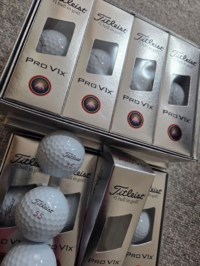 ダブルナンバーTitleist Pro V1x 　2ダース
