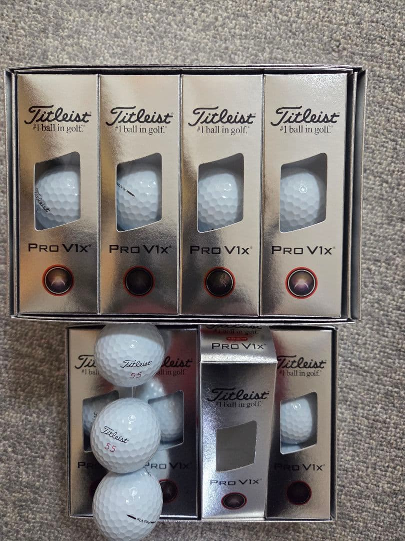 ダブルナンバーTitleist Pro V1x 　2ダース