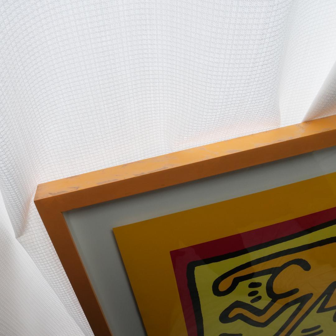キースヘリング Keith Haring ポスター フレーム付き